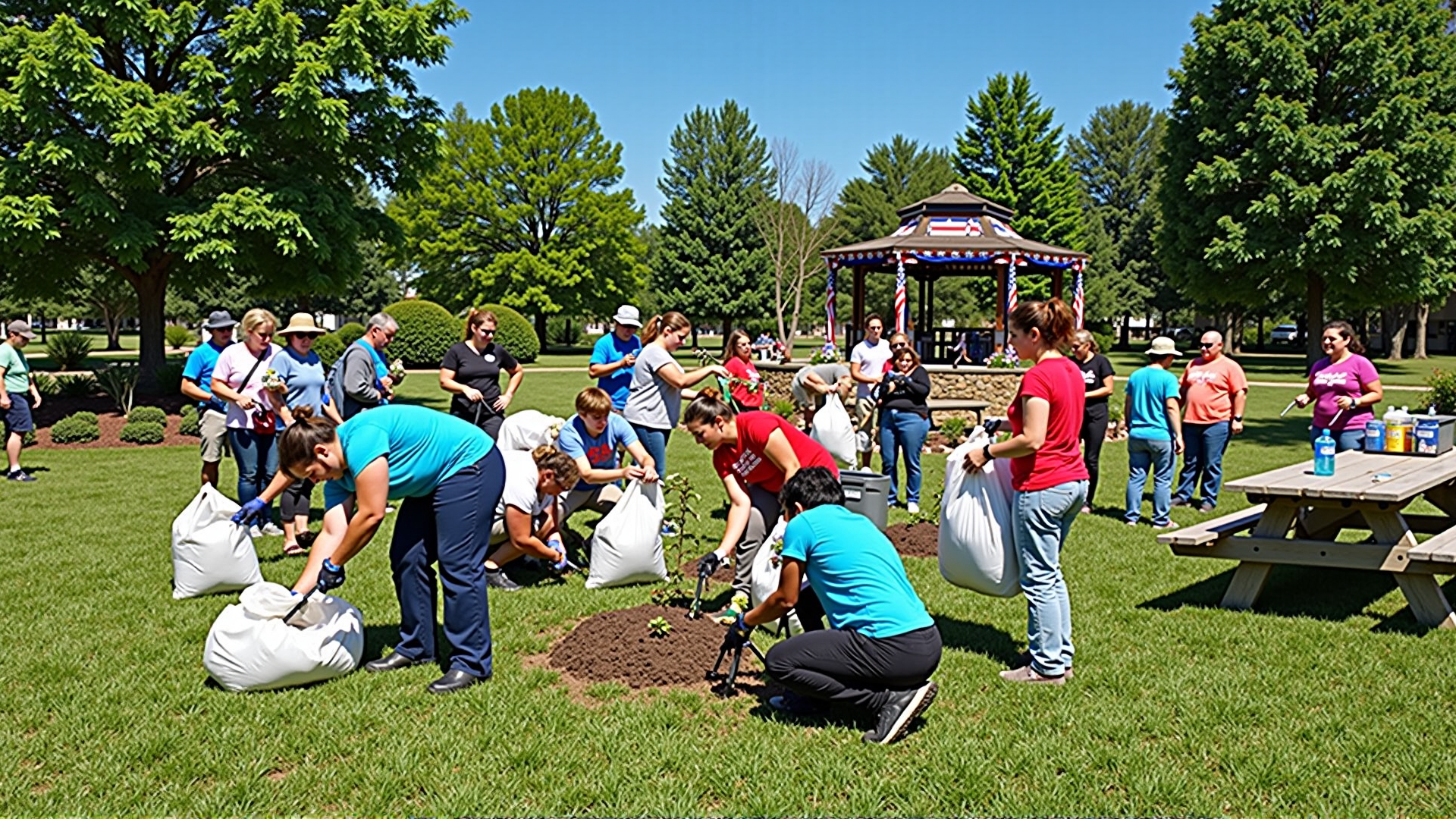 Community volunteers