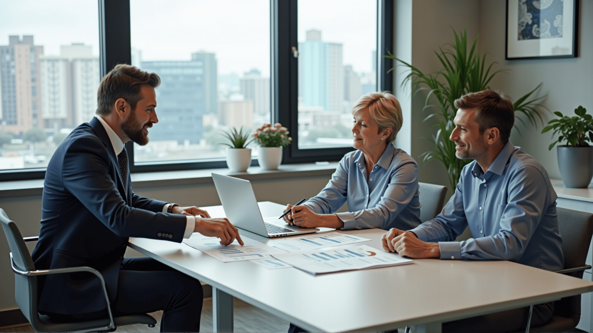 Investment discussion with advisor